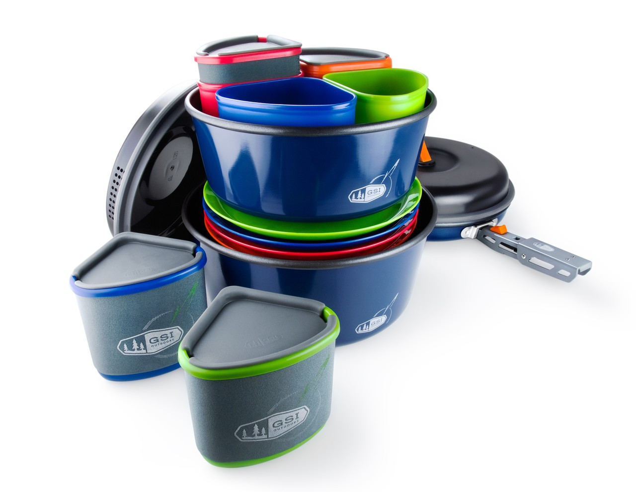 Compact cookware suitable for T4 camping