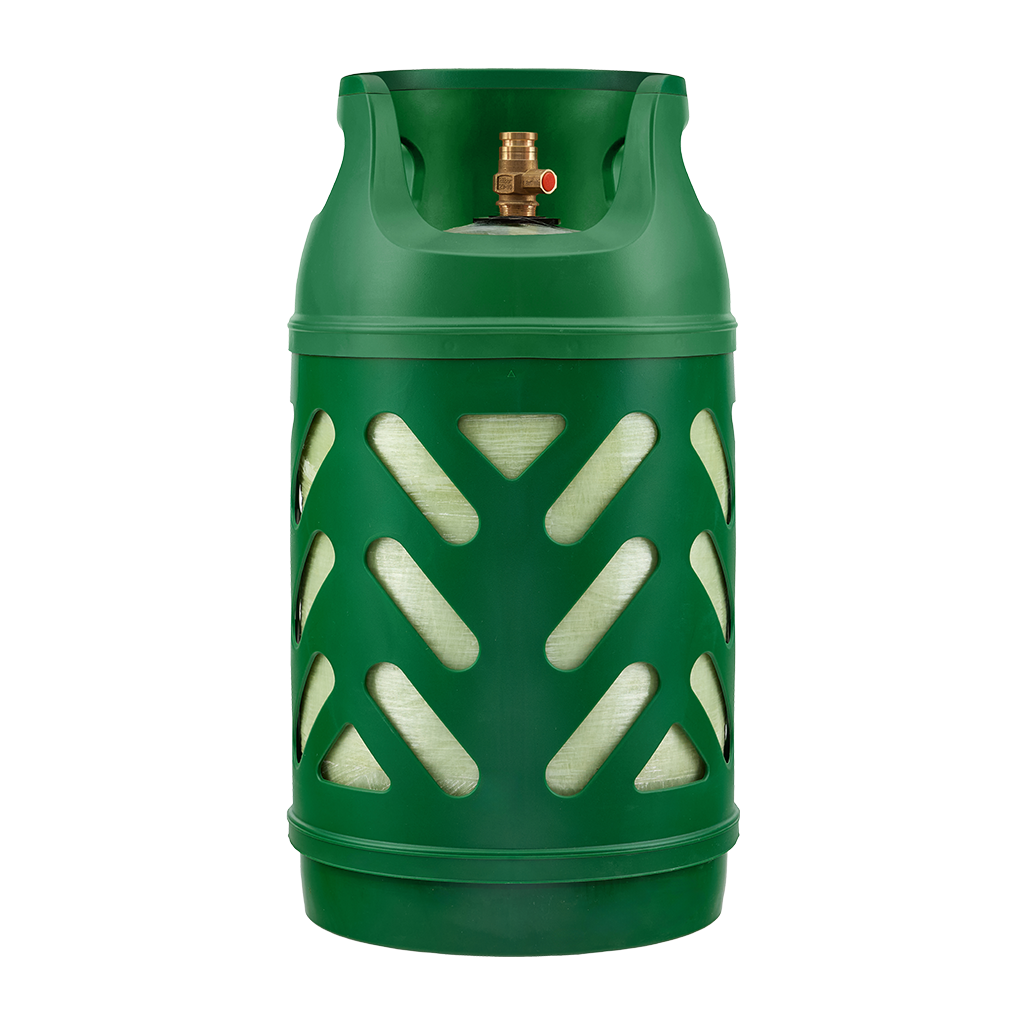 Official Gas2Go 10kg composite patio cylinder